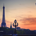 (721/17) Atardecer en Paris