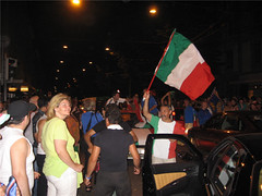 WM-Finale Italien-Frankreich Zürich Langstrasse