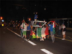 WM-Finale Italien-Frankreich Zürich Langstrasse