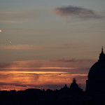 Sunset on Rome