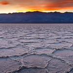 Sunset in Death Valley