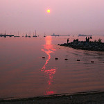 last ripples of the day