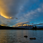 Sunrise at Two Jack Lake