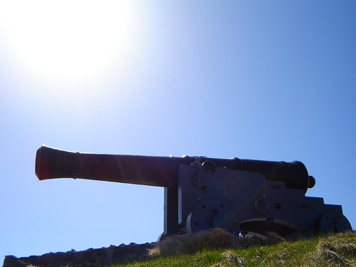 Sun on a gun