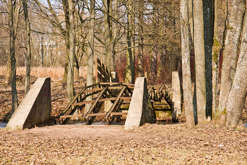 Parko tiltelio griūvėsiai