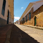 Cobblestone street