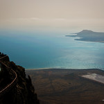 Vista desde el Mirador del R&iacute;o - Lanzarote, Islas Canarias