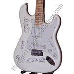 Van Halen Autographed Guitar