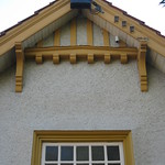 Window and Gable Detail of "Harnett House" a Melbourne City Mission Home - Brunswick