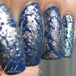 Blue Silver Shatter