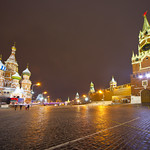 Moscow Red Square at night