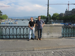 Zürich Zurich Schweiz Limmat Dörfli Niederdorf