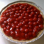 Cherry cheesecake