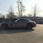 mercedes sls black chrome wrap IMG_5178