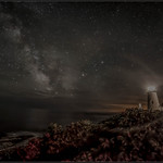 **MILKY WAY OVER PEMAQUID**