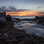 Sunset on the Rocks - Onrus - South Africa 2013