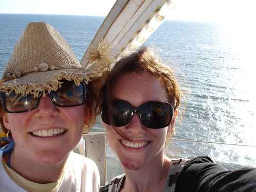 the ferris wheel @ Santa Monica Pier