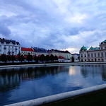 Wien, 3. Bezirk, Schlosspark Belvedere (Parc du Palais de Belvedere, Parque del Palacio de Belvedere, Parco del Castello di Belvedere, Castle Grounds of Belvedere), Prinz-Eugen-Stra&szlig;e/Rennweg