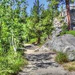 On the path to Upper Eagle Falls