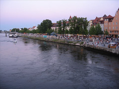 Regensburg Brückenfest 2006 Event Konzert Donau Disko Zap Kneitinger Ringlstetter Steinerne Brücke Thundorferstrasse