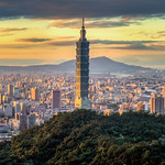 Sunset after Rain 夕陽樓閣雨晴時