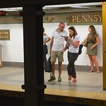 On the downtown side of the tracks, it's a whole different world