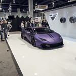 Vorsteiner at the 2015 SEMA Show