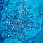 Blue bubbles