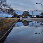 Twilight Reflections at the Adler in HDR