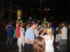 WM-Finale Italien-Frankreich Zürich Langstrasse