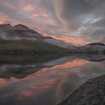 Sunset after a wet day