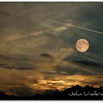 I'm being followed by a moon shadow...