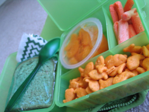 Color coordinated lunch for work