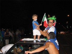 WM-Finale Italien-Frankreich Zürich Langstrasse