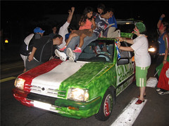 WM-Finale Italien-Frankreich Zürich Langstrasse