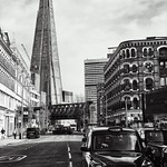 The Shard dominates Southwark Street