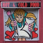 What do you want! Make your mind up! Nottingham Fast Food Shop.