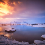 Iceland Jokülsarlon glacier lake 7S1914