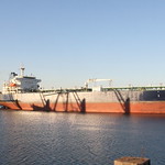 () OIL PRODUCTS TANKER 'SM NAVIGATOR' HEADING SEAWARDS FROM NEWCASTLE HARBOUR 30th June 2019.