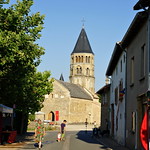 Street and bell tower
