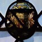 fragment: angel with outstretched hands (15th Century)