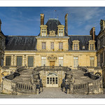 L'Escalier en fer-&agrave;-cheval du ch&acirc;teau de Fontainebleau