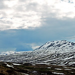 Kluane National Park, British Columbia; view along Highway 2, White Pass. CANADA.
