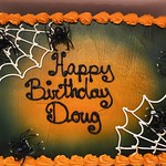 Arachtober 22 b... it&rsquo;s been a long time since I got a nice Halloween arachnid themed birthday cake. But I felt like having one this year.