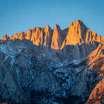Mount Whitney Sunrise Alabama Hills Whitney Portal Sierra Crest California Fuji GFX100 McGucken Fine Art Landscape Photography! Fujifilm FUJINON GF 250mm F/4 R LM OIS WR Lens GFX 100 & FUJIFILM GF 1.4X TC WR Teleconverter 350mm