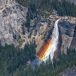 Nevada Falls Rainbow Glacier Point Washburn View Nevada Falls Yosemite National Park Spring Wildflowers & Waterfalls 45EPIC Elliot McGucken Fuji GFX100 Fine Art Landscape Nature Photography! Master Medium Format Fine Art Photographer! Fujifilm GFX 100