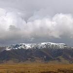 Saddleback with cloud.