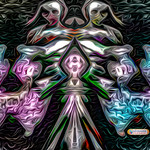 The Beholders Abstract Art - (HQ)