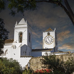 torres iglesia santa maria del castillo en Tavira