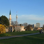 T&uuml;rme zwischen Alter und Neuer Donau